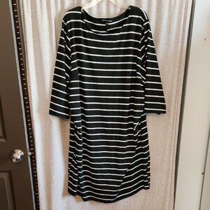FINAL PRICE Simply Be Striped Maternity Dress